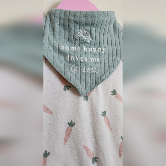 Easter Romper and Bib - Picture 6 of 7